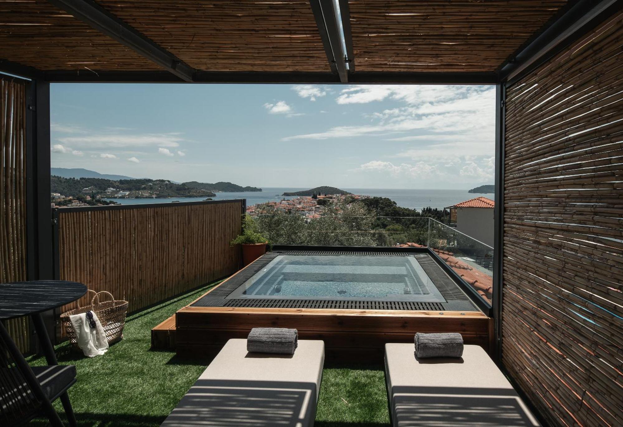 Poseidon Villas Skiathos-stad Buitenkant foto