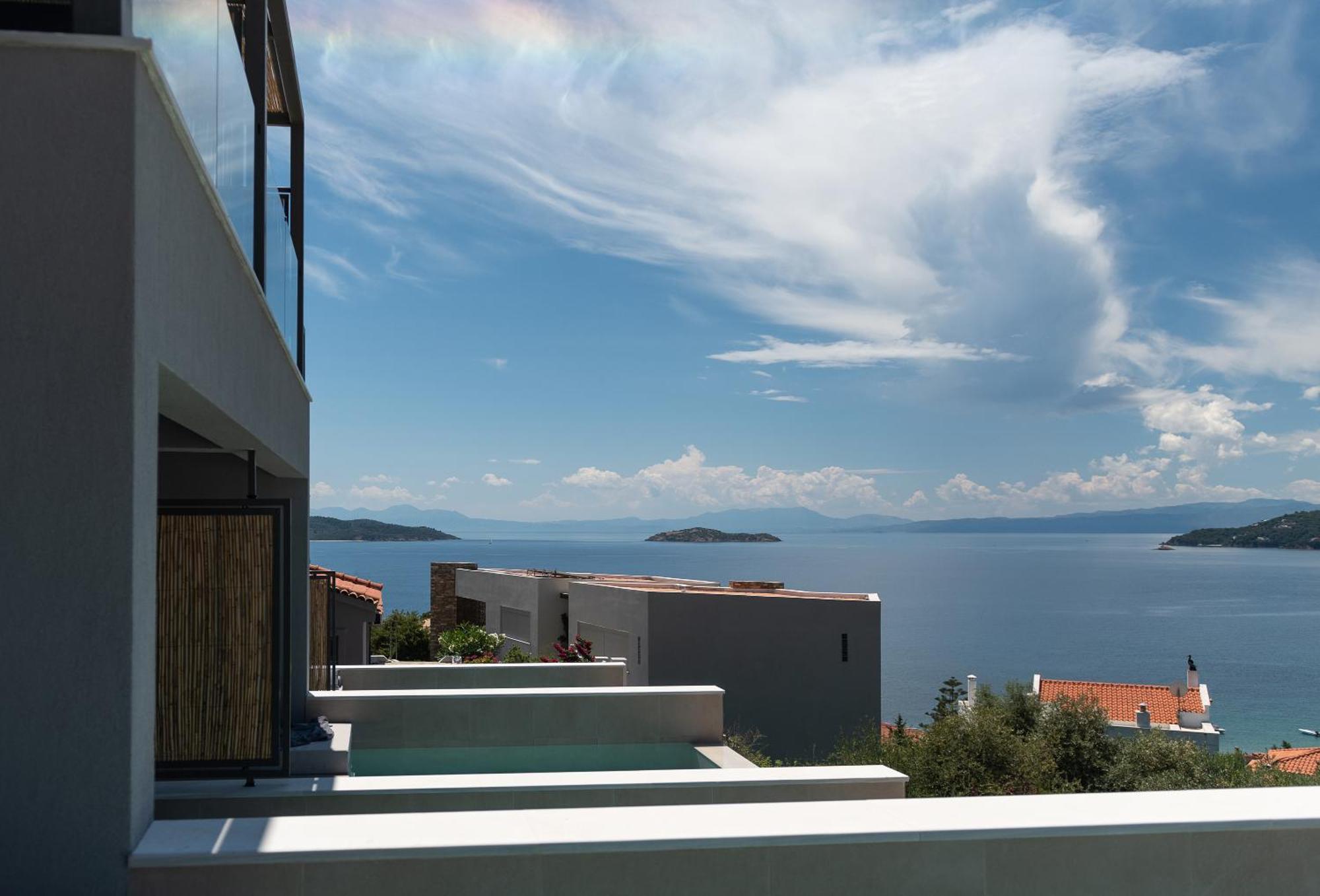Poseidon Villas Skiathos-stad Buitenkant foto