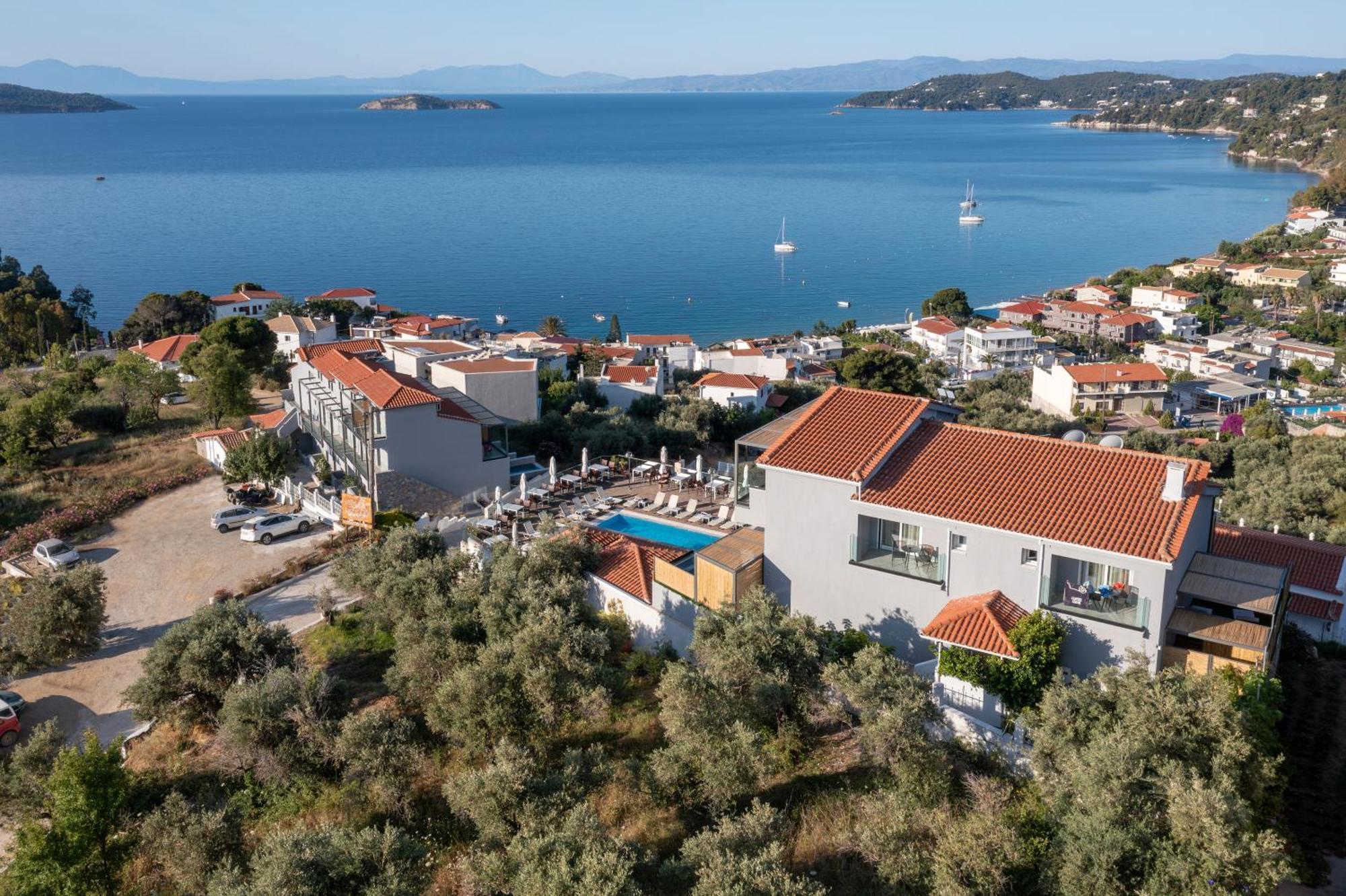 Poseidon Villas Skiathos-stad Buitenkant foto
