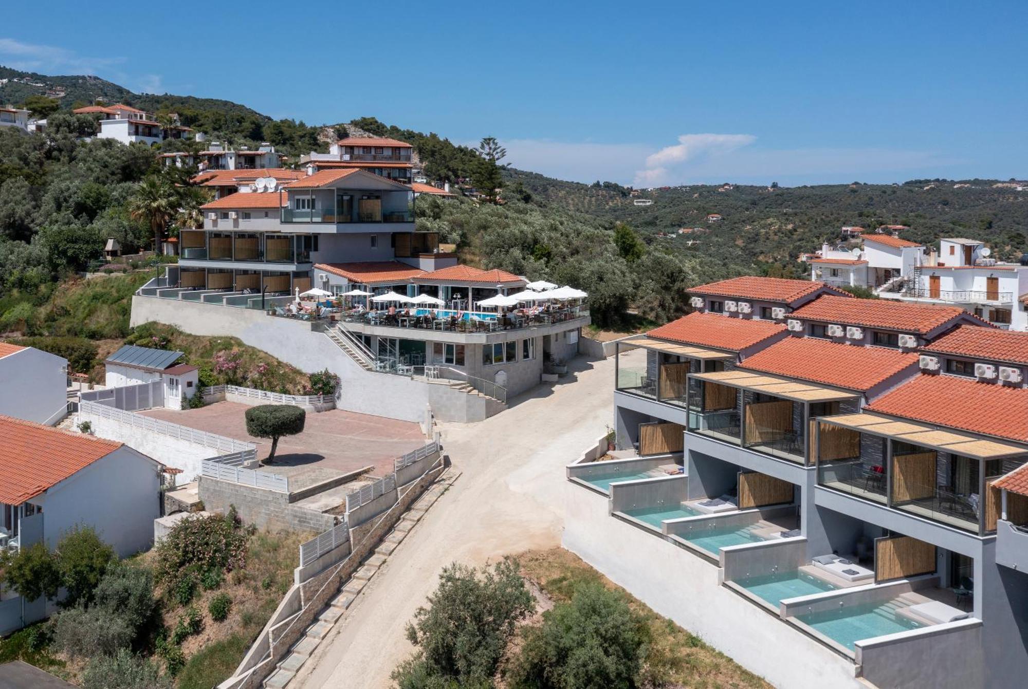 Poseidon Villas Skiathos-stad Buitenkant foto